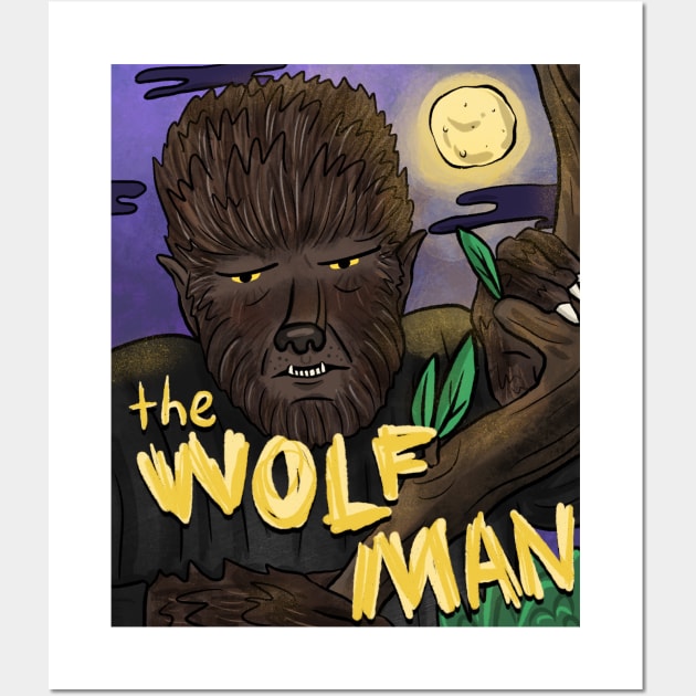 The Wolf Man Wall Art by dilemserbest